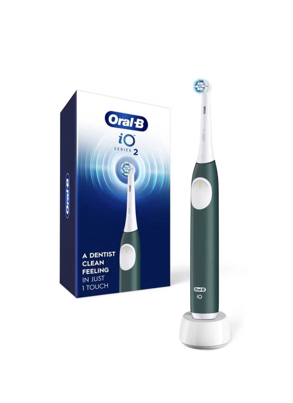 Oral-B iO Series 2 Electric Toothbrush - Forest Green